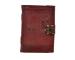 Handmade Antique Leather Journal Vector Theatrical Masks Journal Antique Diary & Notebook